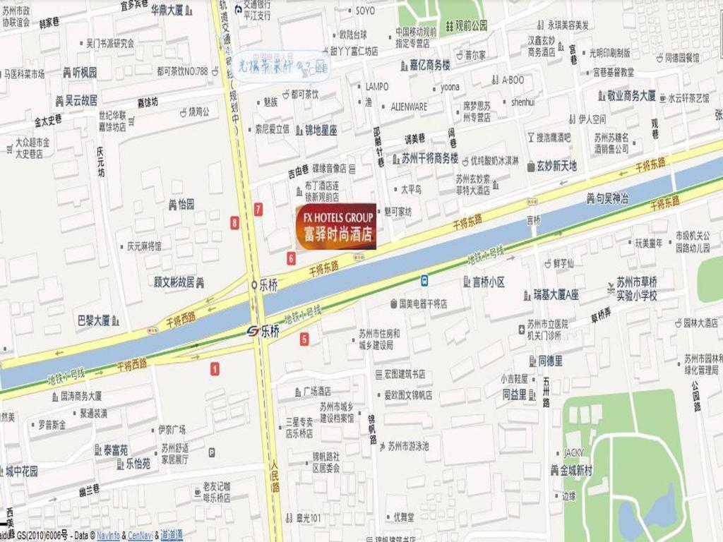 סוג'ואו Fx Hotel Guan Qian Suzhou מראה חיצוני תמונה